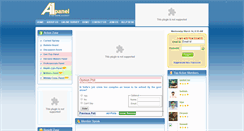 Desktop Screenshot of aonepanel.com